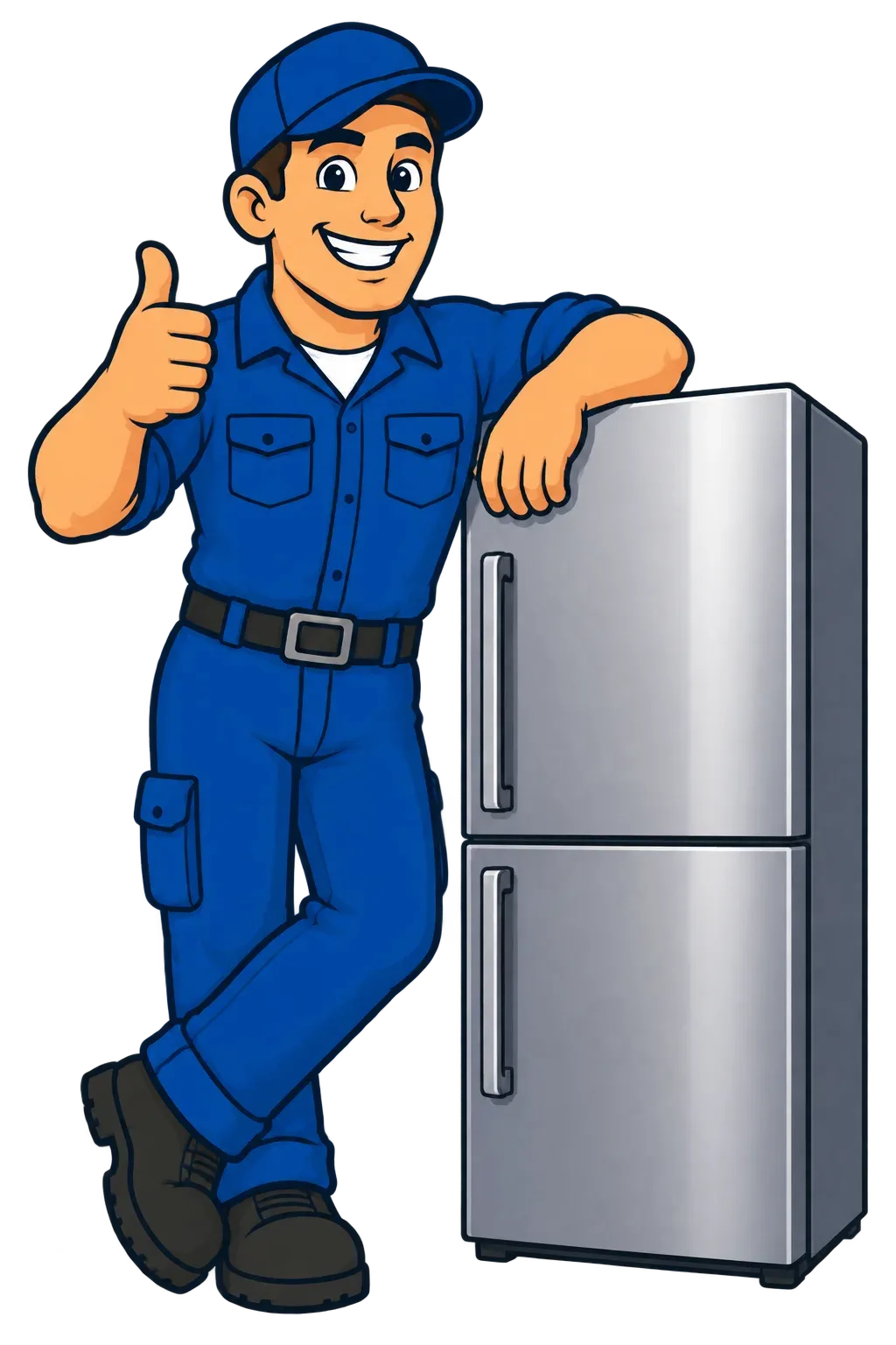 Irving Appliance Repair technician mascot